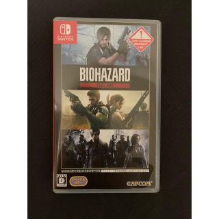 ニンテンドースイッチ(Nintendo Switch)のswitch BIOHAZARD TRIPLE PACK(家庭用ゲームソフト)