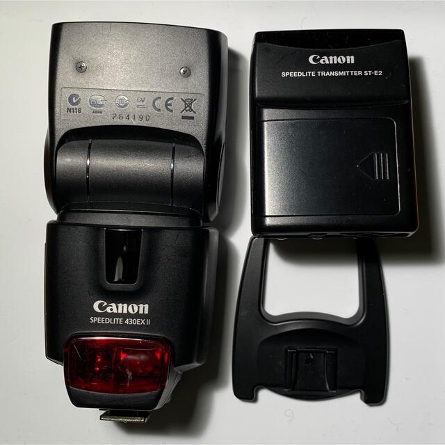 Canon スピードライト 430ex ii トランスミッターST-E2 セット 上品 ...