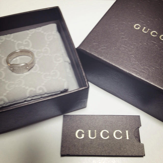 Gucci(グッチ)のGUCCI♡ロゴ♡リング レディースのアクセサリー(リング(指輪))の商品写真