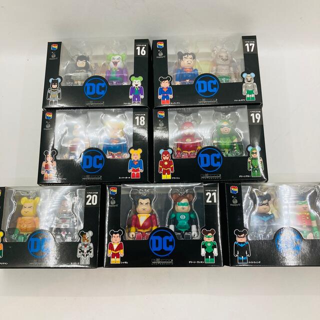 ハッピーくじ ベアブリック DC コンプリート バットマン スーパーマン レア