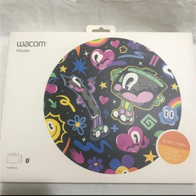 Wacom(ワコム)のワコム　Intuos CTL-6100WL/K0 （ブラック）ワイヤレスペンタブ スマホ/家電/カメラのPC/タブレット(PC周辺機器)の商品写真