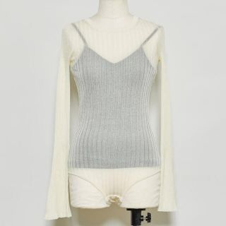 ロザリームーン(Rosary moon)の【N様専用】Shear Rib Knit Leotard(ニット/セーター)