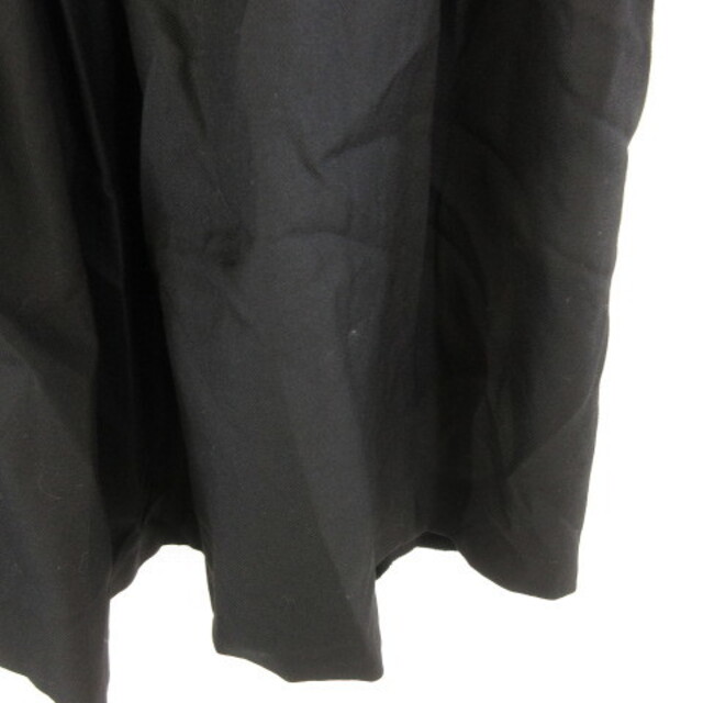 JILLSTUART(ジルスチュアート)のジルスチュアート JILL STUART ミニスカート フレア ギャザー 黒 2 レディースのスカート(ミニスカート)の商品写真