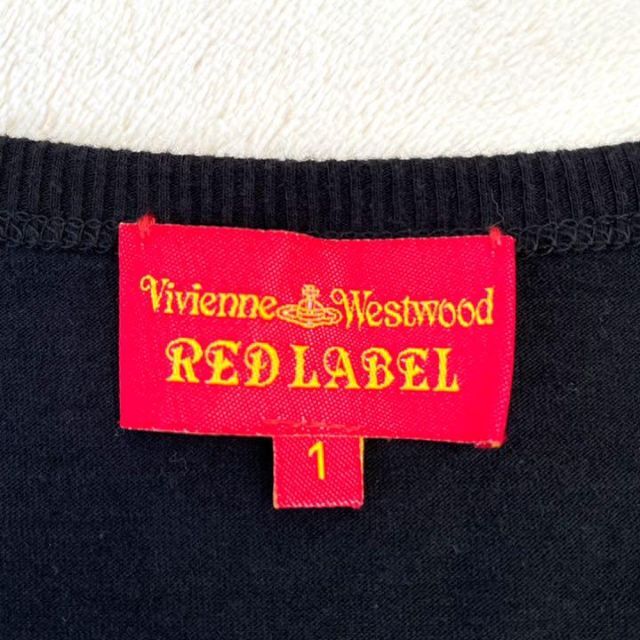 Vivienne Westwood(ヴィヴィアンウエストウッド)の✨【ヴィヴィアンウエストウッドレッドレーベル】ロングtシャツ　カットソー レディースのトップス(Tシャツ(長袖/七分))の商品写真