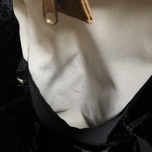 anello(アネロ)のアネロ　anello　リュックサック　白×黒　Sサイズ レディースのバッグ(リュック/バックパック)の商品写真