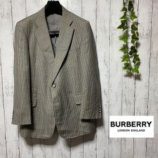 バーバリー(BURBERRY)のBURBERRY バーバリー　テーラードジャケット　チェック　90's すー(テーラードジャケット)