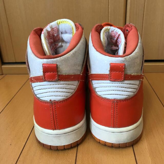 ナイキ　ダンク　ハイ　シラキュース　オレンジ　nike dunk high