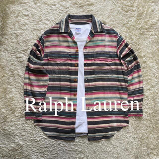 ラルフローレン(Ralph Lauren)のラルフローレン　Ralph Lauren  M位　ネイティブ柄　長袖シャツ(シャツ)