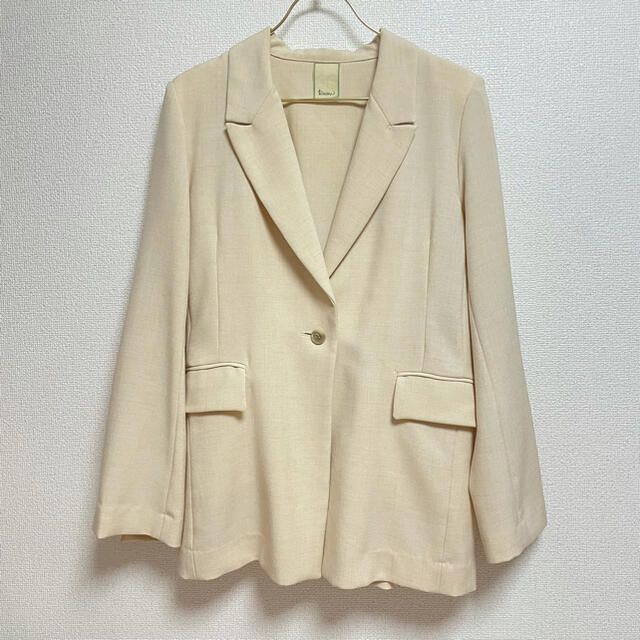 Rosary moon(ロザリームーン)のBelted Tailored Jacket レディースのジャケット/アウター(テーラードジャケット)の商品写真