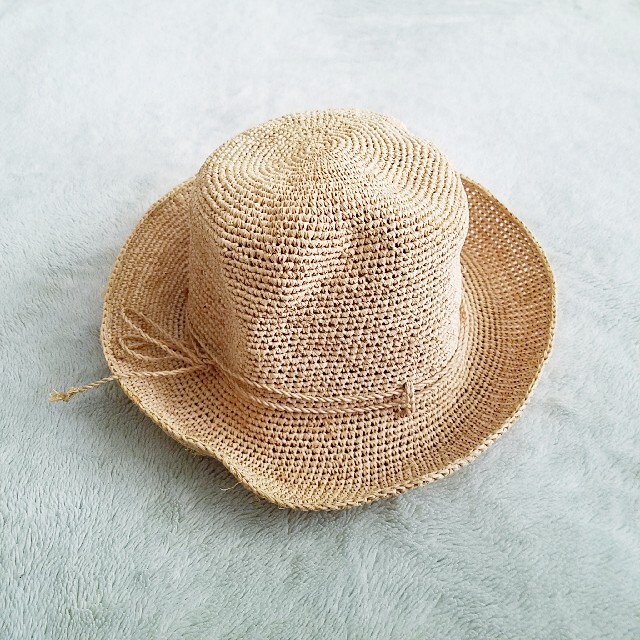 MUJI (無印良品)(ムジルシリョウヒン)の[MUJI] raffia capelin hat レディースの帽子(麦わら帽子/ストローハット)の商品写真