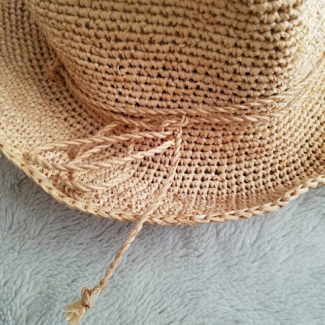 MUJI (無印良品)(ムジルシリョウヒン)の[MUJI] raffia capelin hat レディースの帽子(麦わら帽子/ストローハット)の商品写真