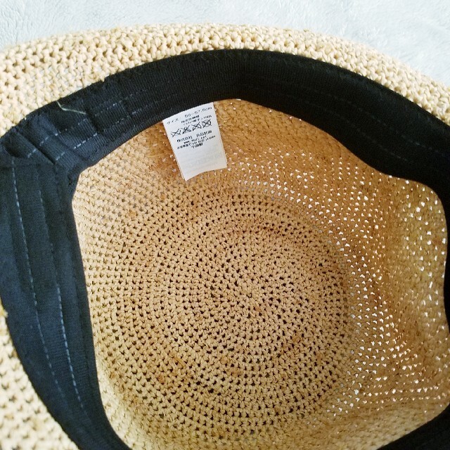 MUJI (無印良品)(ムジルシリョウヒン)の[MUJI] raffia capelin hat レディースの帽子(麦わら帽子/ストローハット)の商品写真