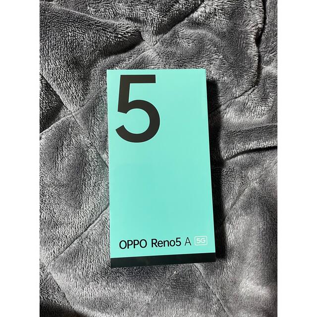 【判定◯】OPPO Reno5 A ワイモバイル版simフリー アイスブルー