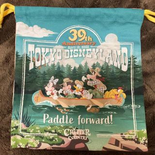 ディズニー(Disney)のディズニーランド　39周年　きんちゃく　巾着(その他)