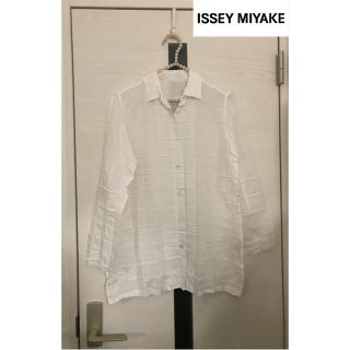 期限間近激安 ISSEY MIYAKE FETE シフォン 切替 捻れブラウス www