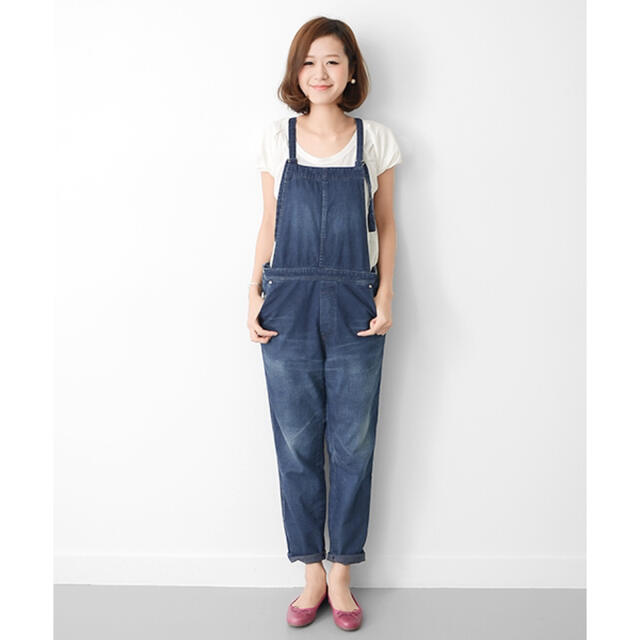 《新品》URBAN RESEARCH DOORS　デニムサロペットパンツ