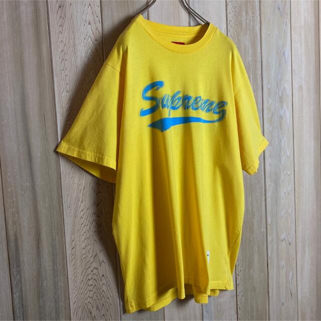 Supreme(シュプリーム)の【人気Lサイズ】シュプリーム☆ビッグプリント入りTシャツ 定番カラー 即完売 メンズのトップス(Tシャツ/カットソー(半袖/袖なし))の商品写真