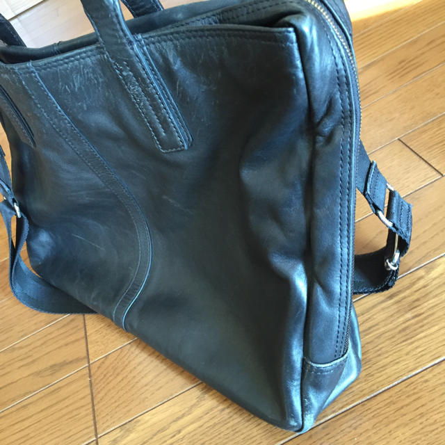 SANYO(サンヨー)の【お値下げ‼︎】2wayビジネスバッグ 革★ SANYO メンズのバッグ(ビジネスバッグ)の商品写真