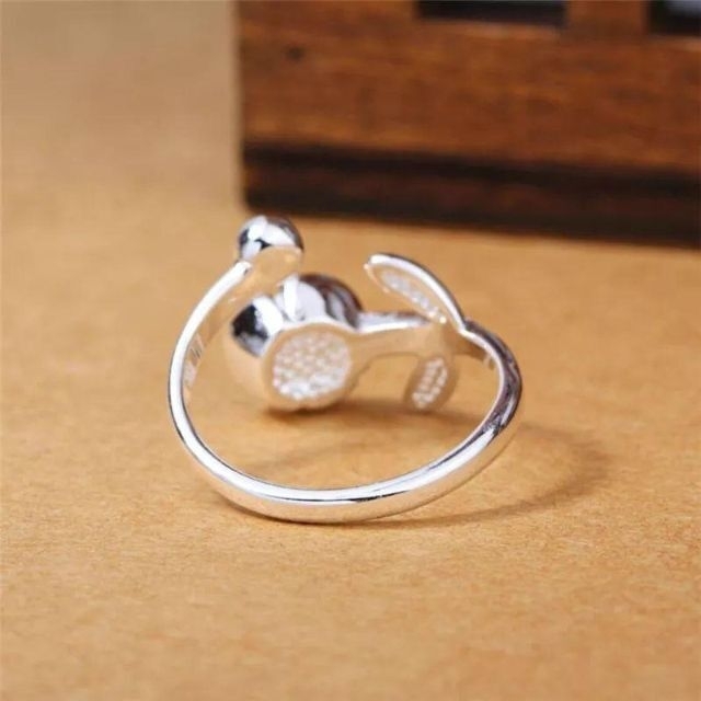 シルバー カーネーションリング ♡ フリーサイズ レディースのアクセサリー(リング(指輪))の商品写真