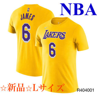 ナイキ(NIKE)の【フォロー割】NIKE T-Shirt NBA LAKERS レブロンジェームズ(バスケットボール)