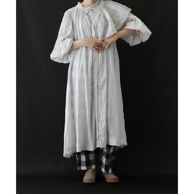 nest Robe - ネストローブ♡コットンリネンアムンゼンチェック nest Robe - ネストローブ♡コットンリネンアムンゼンチェック