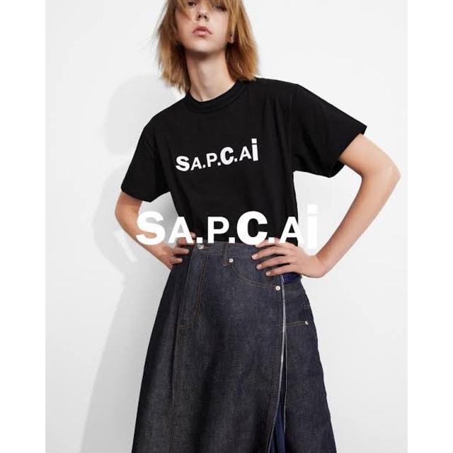 sacai×A.P.C　コラボTシャツ