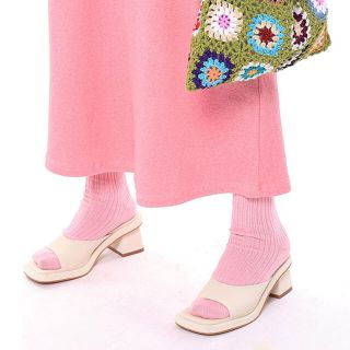 スタイルナンダ(STYLENANDA)のエコレザーチャンキーヒールサンダル スタイルナンダ(サンダル)