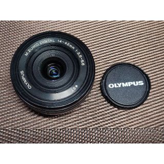 オリンパス(OLYMPUS)のOLYMPUS電動式ズームレンズ ZUIKO 14-42mm F3.5-5.6(レンズ(ズーム))