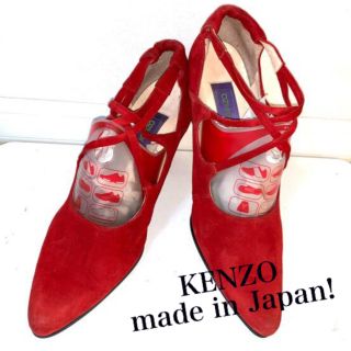 ケンゾー(KENZO)のKENZO★レディースハイヒール👠/赤/made in Japan(ハイヒール/パンプス)