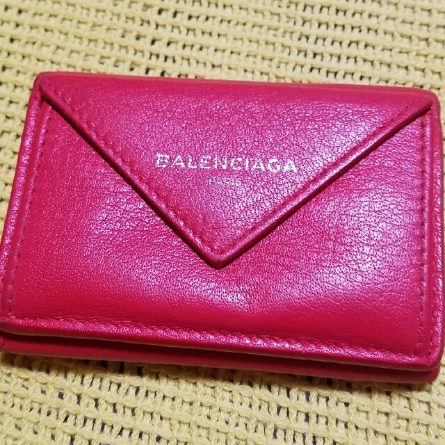 Balenciaga(バレンシアガ)のBALENCIAGA　バレンシアガ　ミニウォレット　3つ折り財布 レディースのファッション小物(財布)の商品写真