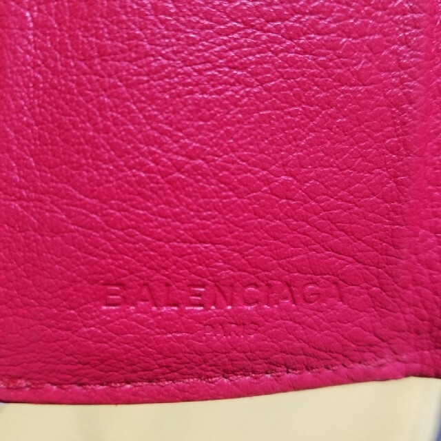 Balenciaga(バレンシアガ)のBALENCIAGA　バレンシアガ　ミニウォレット　3つ折り財布 レディースのファッション小物(財布)の商品写真