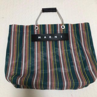 マルニ(Marni)のMARNIストライプバッグ(ハンドバッグ)