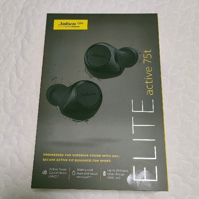 新品未開封 Jabra Elite Active 75t ワイヤレスイヤホン 新作ウエア