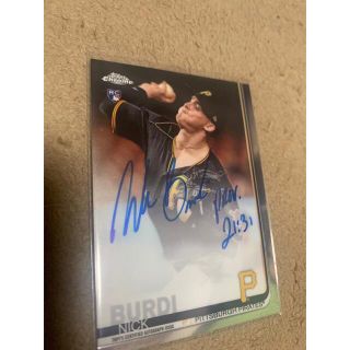 topps mlb rc card burdy nick mlb(シングルカード)