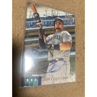 topps mlb card dan vogelbach auto(シングルカード)