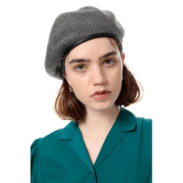 SLY(スライ)のSLY スライ　WOOL BERET ウールベレー レディースの帽子(ハンチング/ベレー帽)の商品写真