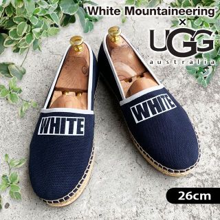 アグ(UGG)のアグ × ホワイトマウンテニアリング 26cm　エスパドリーユ　春 夏(デッキシューズ)