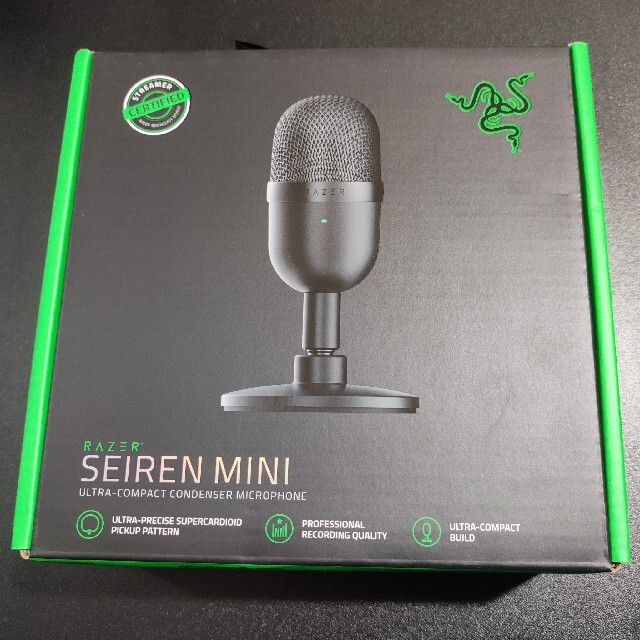 【国内正規品】Razer Seiren Mini USB　コンデンサーマイク