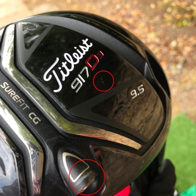 Titleist(タイトリスト)のTitleist 917D3ドライバー S9.5 フジクラ Speeder517 スポーツ/アウトドアのゴルフ(クラブ)の商品写真