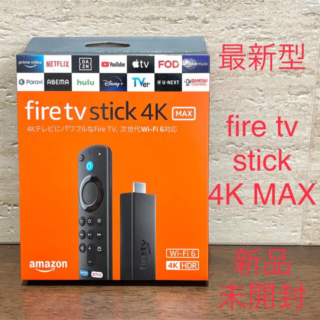 Amazon Fire TV Stick 4K MAX Alexa 最新版