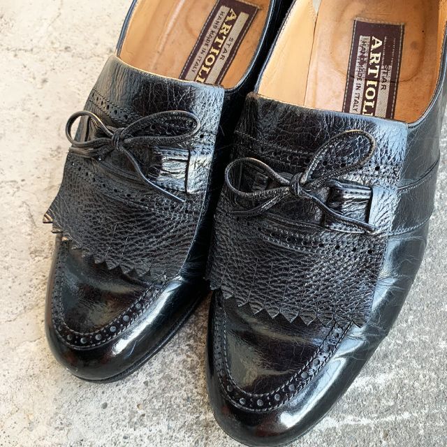 ARTIOLI(アルティオリ)のARTIOLI　アルティオリ 23cm　革靴 ローファー ビジネス ブラック レディースの靴/シューズ(ローファー/革靴)の商品写真