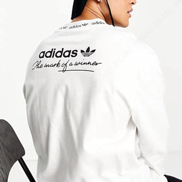 adidas(アディダス)の3XL 新品 adidas アディダス トレフォイル ロンT 長袖Tシャツ メンズのトップス(Tシャツ/カットソー(七分/長袖))の商品写真