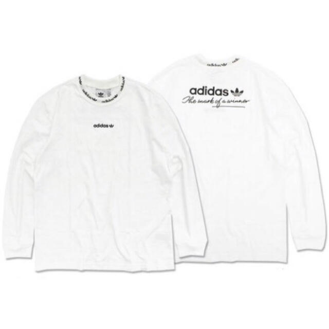 adidas(アディダス)の3XL 新品 adidas アディダス トレフォイル ロンT 長袖Tシャツ メンズのトップス(Tシャツ/カットソー(七分/長袖))の商品写真