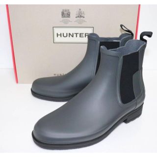 ハンター(HUNTER)の定価17000 新品 本物 HUNTER ブーツ チェルシー JP25 044(長靴/レインシューズ)