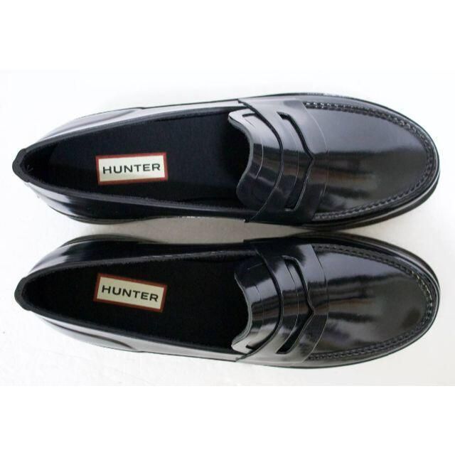 HUNTER(ハンター)の定価16500 新品 本物 HUNTER メンズ ローファー JP26 2039 メンズの靴/シューズ(長靴/レインシューズ)の商品写真