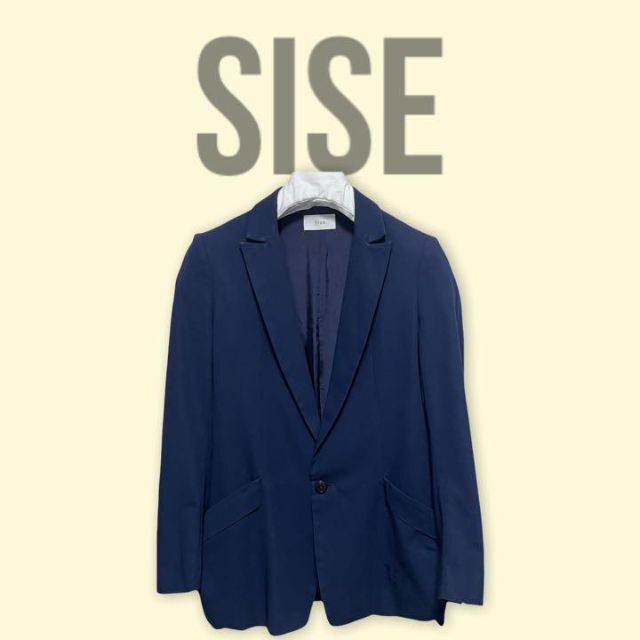 Sise シセ テーラードジャケット 1 Sサイズ ワンボタン ビック