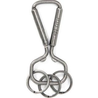 ハフ(HUF)のHUFカラビナシルバー 　BOTTLE OPENER CARABINER(キーホルダー)