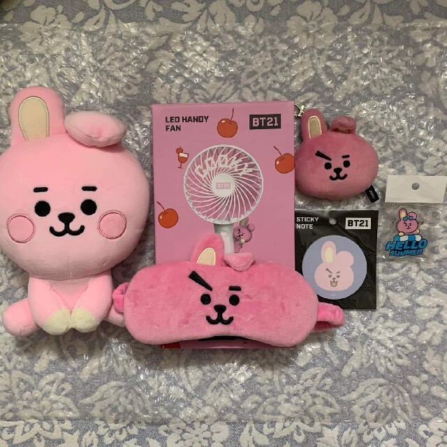 MANGBT21 ハンディファン アイマスク他 COOKY まとめ売り 6点