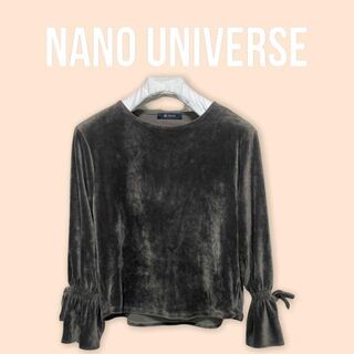 ナノユニバース(nano・universe)のNANO UNIVERSE ナノユニバース　ブラウス　カットソー　FREE(シャツ/ブラウス(長袖/七分))