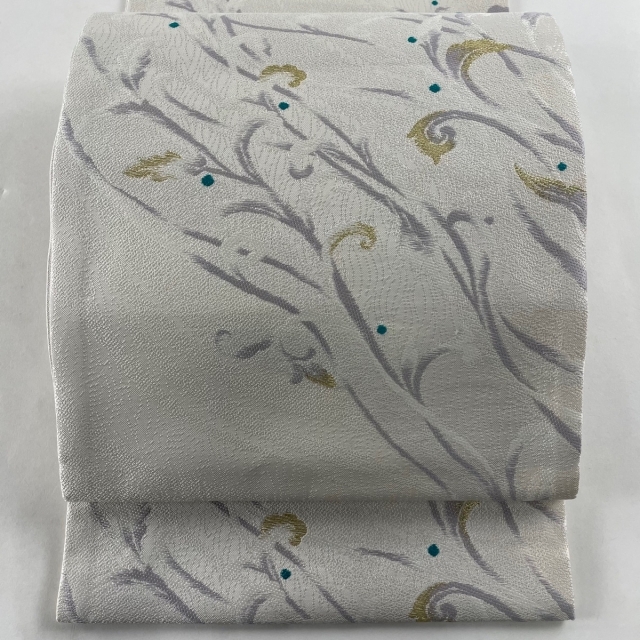 袋帯 美品 名品 六通 正絹 【中古】 balibronze.com